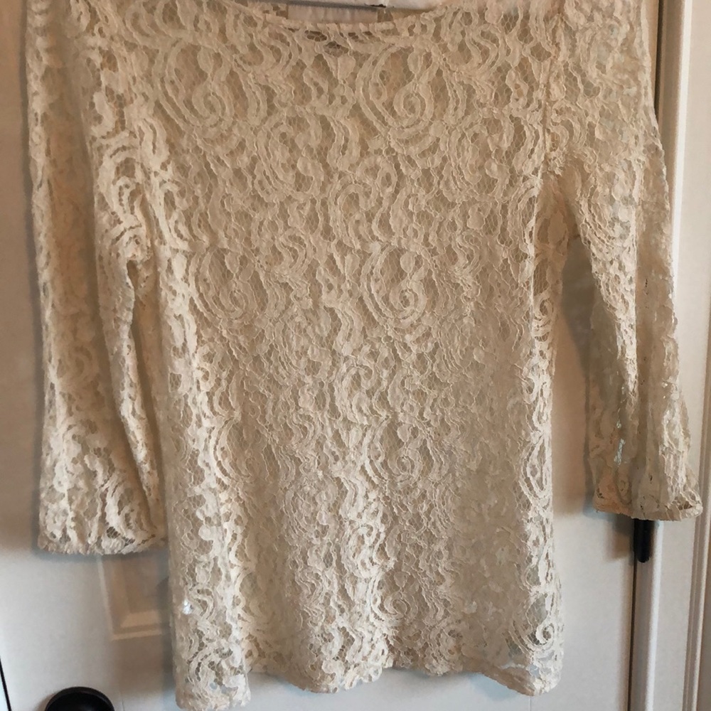 Ann Taylor LOFT Lace top